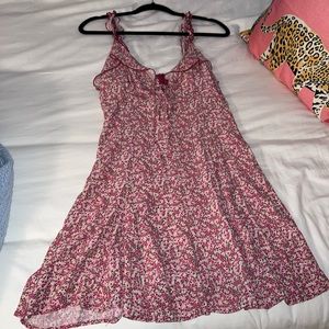 Pink floral, Zara, mini dress